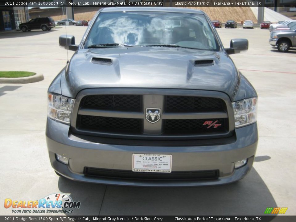 2011 Dodge Ram 1500 Sport R/T Regular Cab Mineral Gray Metallic / Dark Slate Gray Photo #8