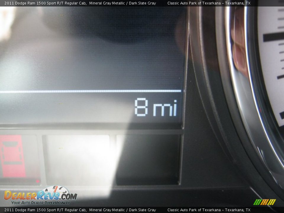 2011 Dodge Ram 1500 Sport R/T Regular Cab Mineral Gray Metallic / Dark Slate Gray Photo #11