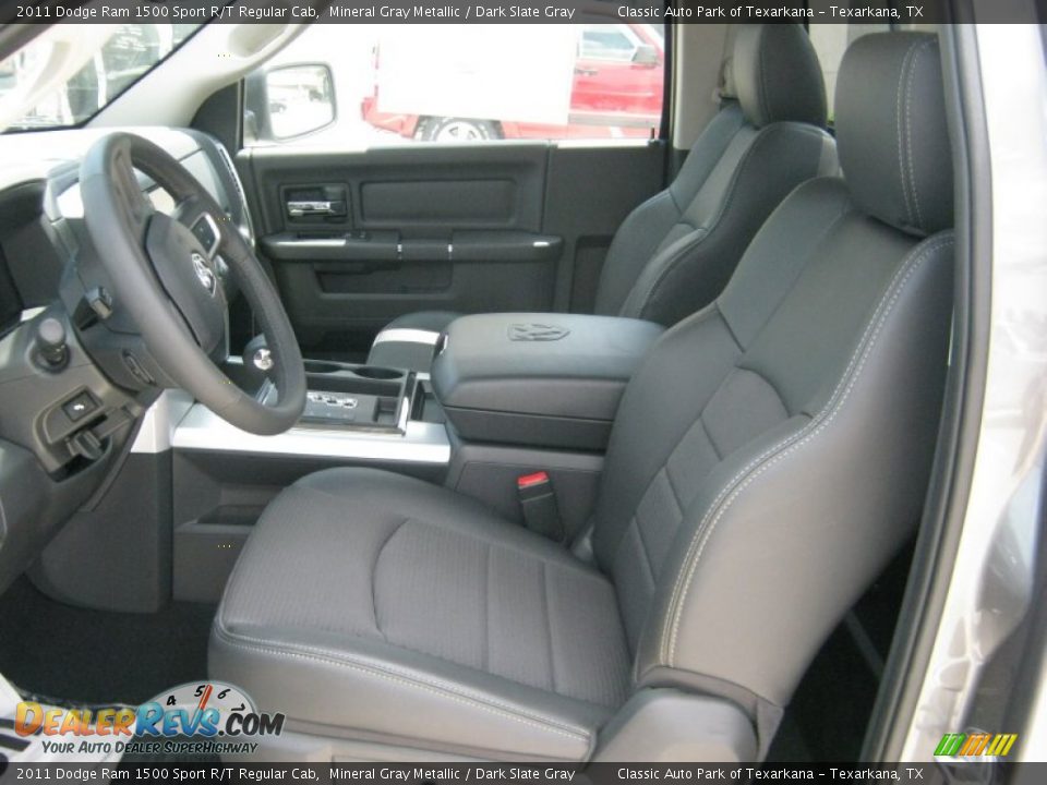 Dark Slate Gray Interior - 2011 Dodge Ram 1500 Sport R/T Regular Cab Photo #13
