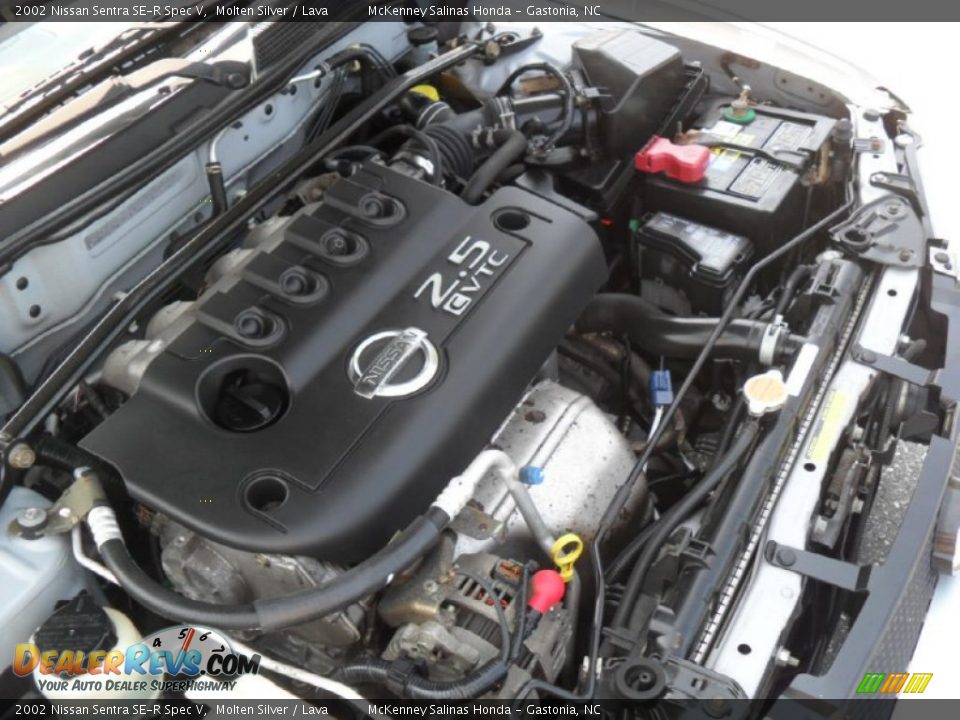 2002 Nissan Sentra SE-R Spec V 2.5L DOHC 16V 4 Cylinder Engine Photo #26