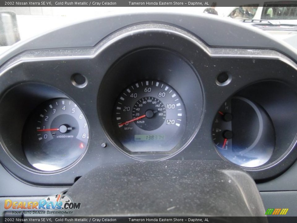 2002 Nissan Xterra SE V6 Gauges Photo #17
