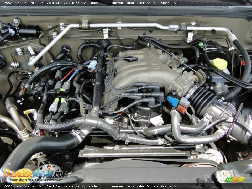 2002 Nissan Xterra SE V6 3.3 Liter SOHC 12-Valve V6 Engine Photo #32