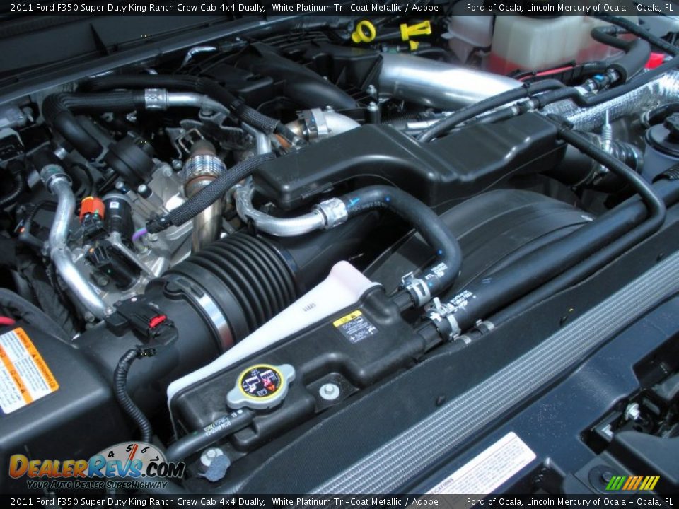 2011 Ford F350 Super Duty King Ranch Crew Cab 4x4 Dually 6.7 Liter OHV 32-Valve B20 Power Stroke Turbo-Diesel V8 Engine Photo #12