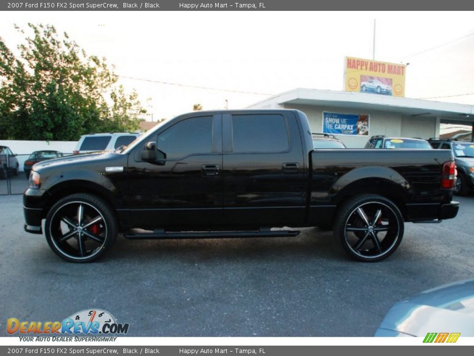 2007 Ford F150 FX2 Sport SuperCrew Black / Black Photo #19