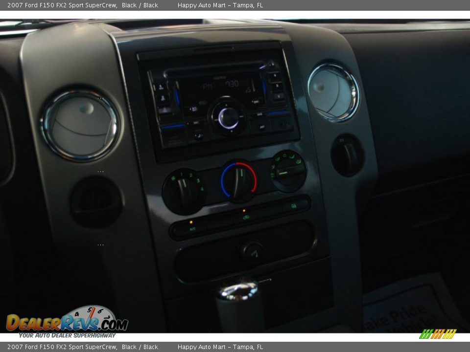 2007 Ford F150 FX2 Sport SuperCrew Black / Black Photo #21