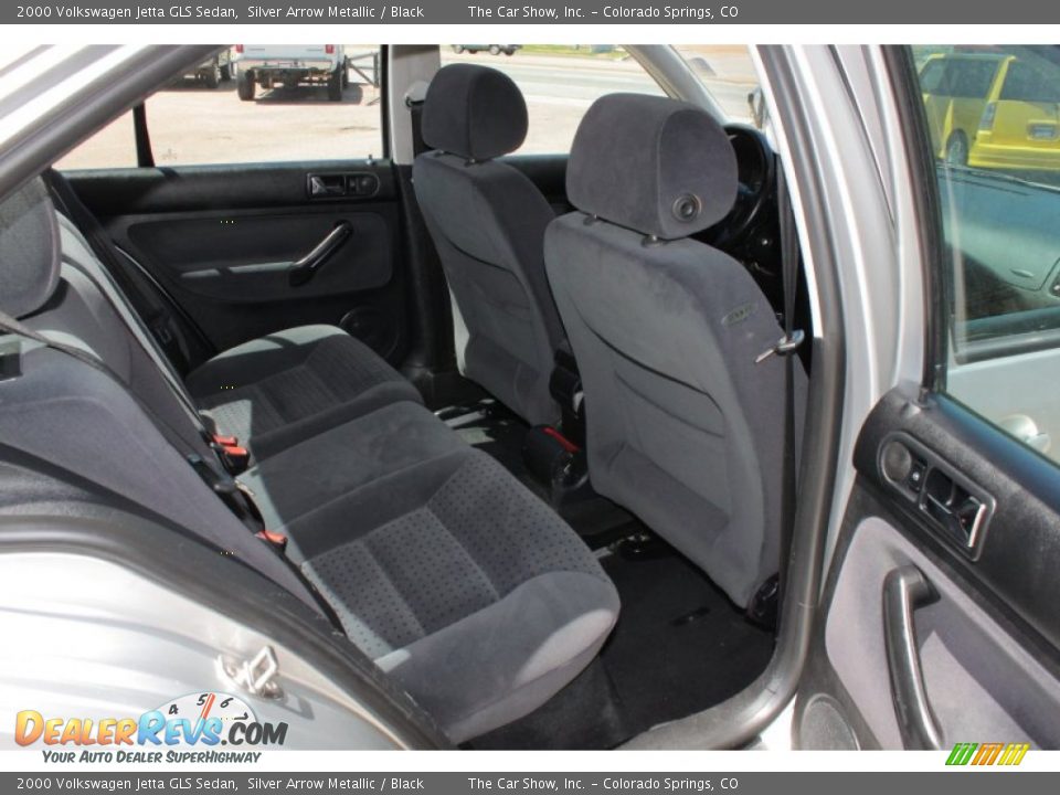 Black Interior 2000 Volkswagen Jetta Gls Sedan Photo 12