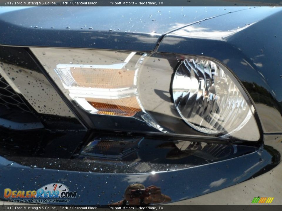 2012 Ford Mustang V6 Coupe Black / Charcoal Black Photo #9