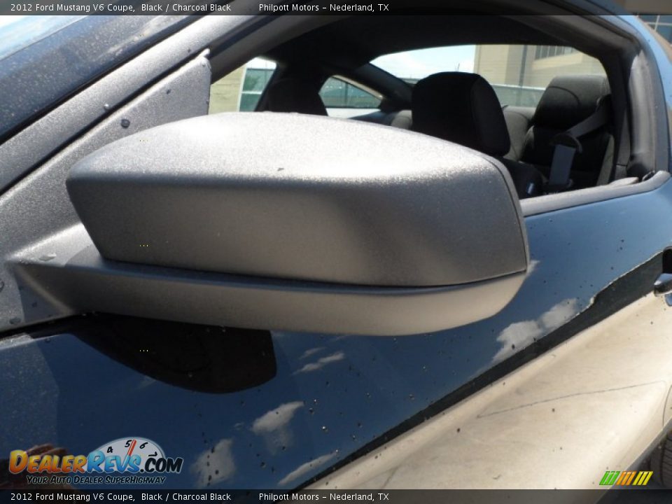 2012 Ford Mustang V6 Coupe Black / Charcoal Black Photo #12