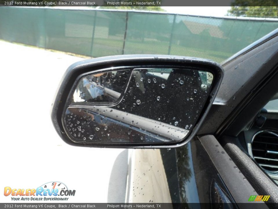 2012 Ford Mustang V6 Coupe Black / Charcoal Black Photo #13