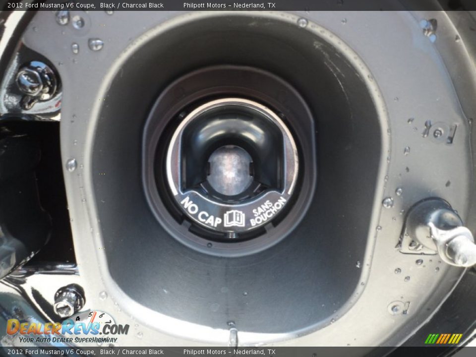 2012 Ford Mustang V6 Coupe Black / Charcoal Black Photo #14