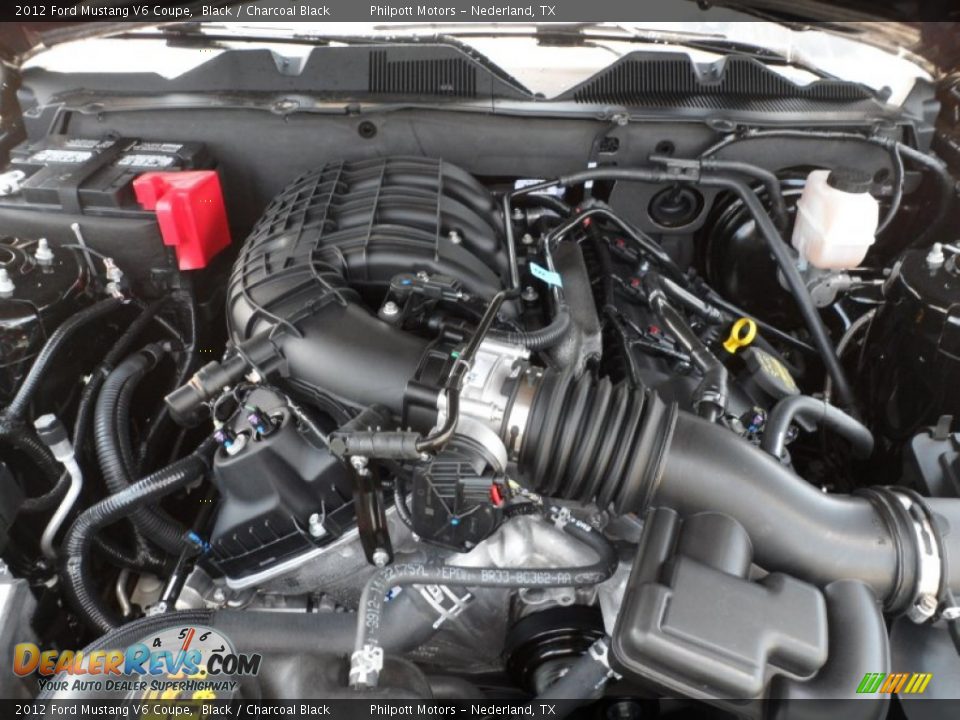 2012 Ford Mustang V6 Coupe 3.7 Liter DOHC 24-Valve Ti-VCT V6 Engine Photo #16