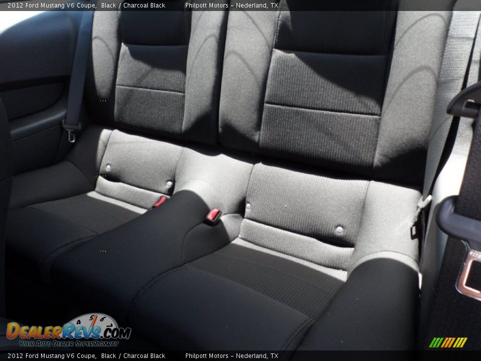 2012 Ford Mustang V6 Coupe Black / Charcoal Black Photo #22