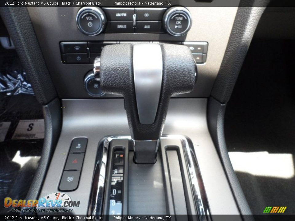2012 Ford Mustang V6 Coupe Black / Charcoal Black Photo #28