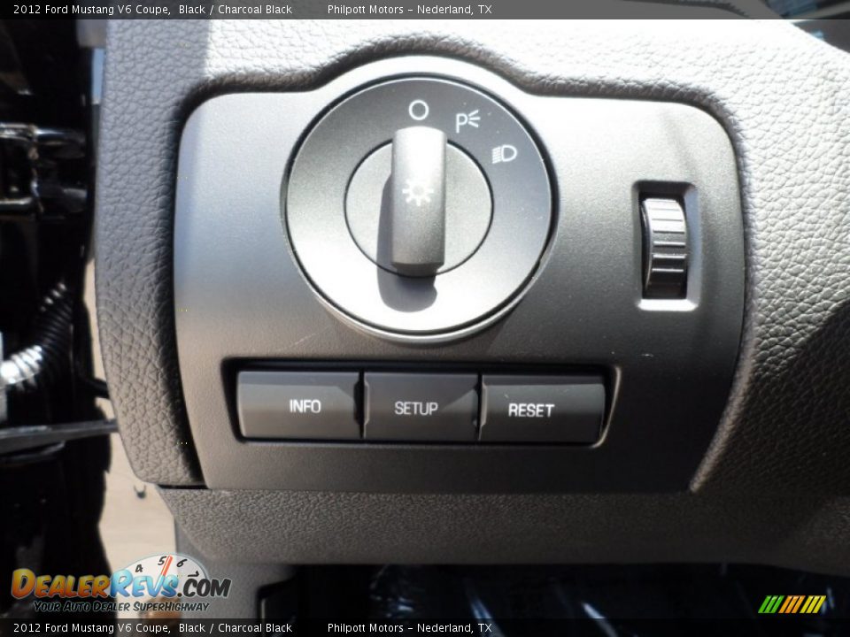 2012 Ford Mustang V6 Coupe Black / Charcoal Black Photo #31