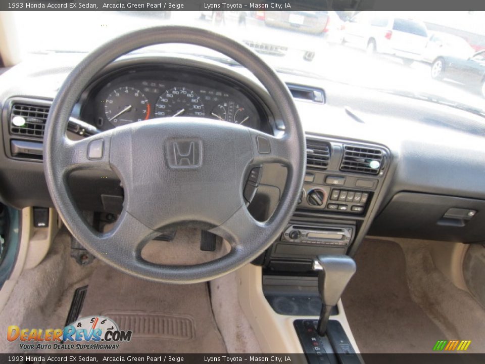 Dashboard of 1993 Honda Accord EX Sedan Photo #2