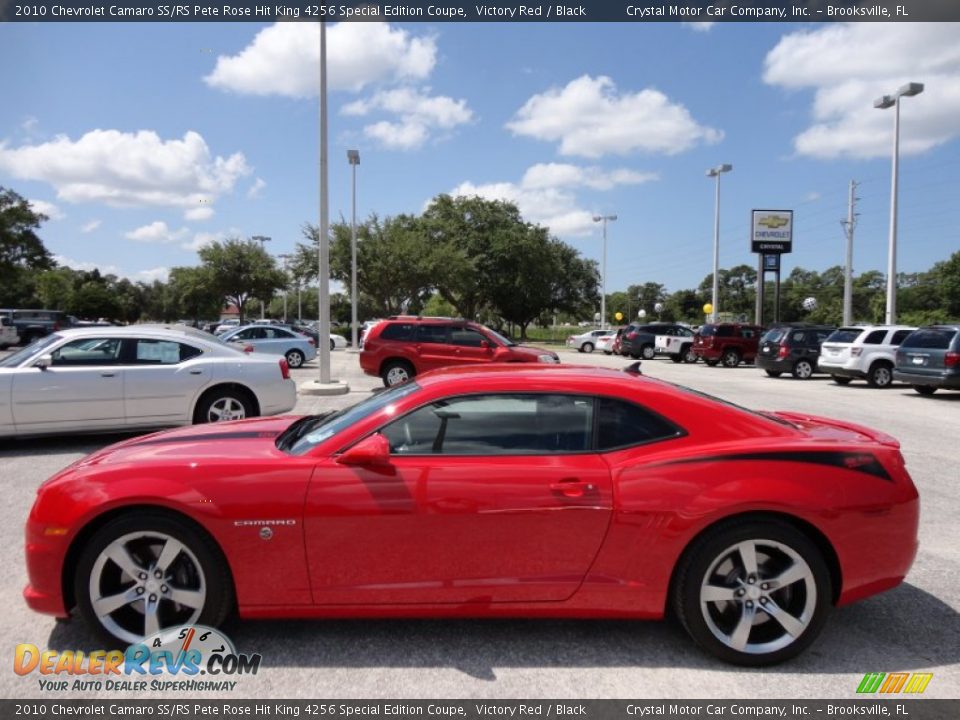 Victory Red 2010 Chevrolet Camaro SS/RS Pete Rose Hit King 4256 Special Edition Coupe Photo #2