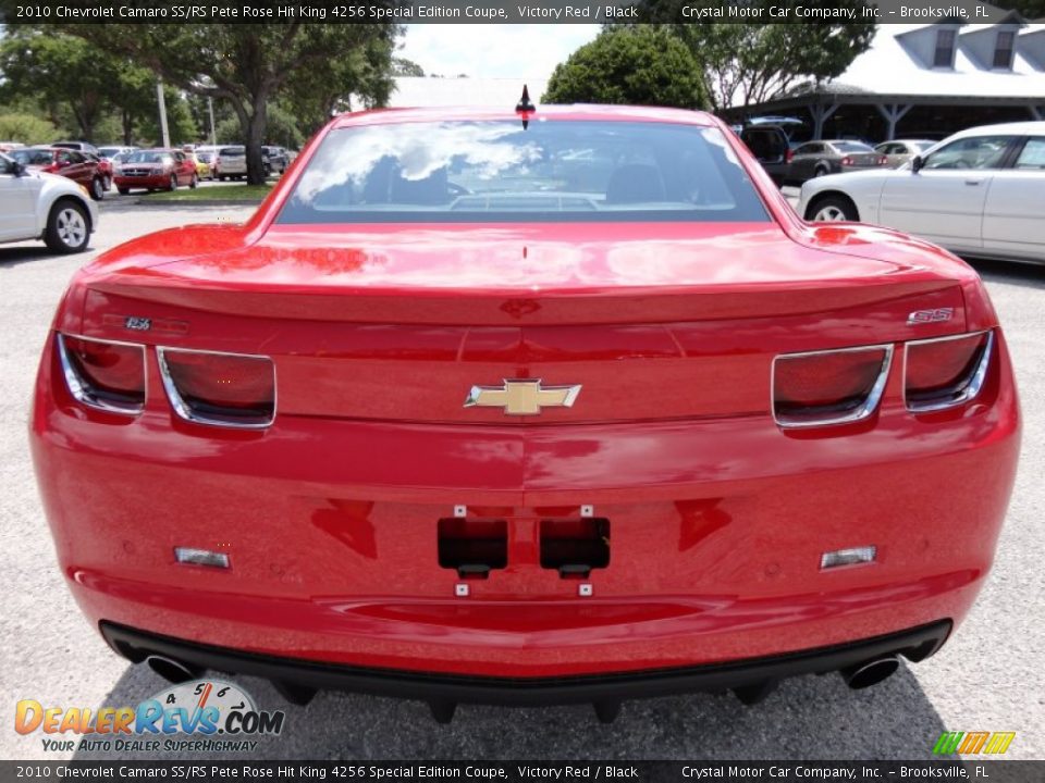 Victory Red 2010 Chevrolet Camaro SS/RS Pete Rose Hit King 4256 Special Edition Coupe Photo #9