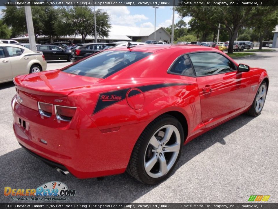 Victory Red 2010 Chevrolet Camaro SS/RS Pete Rose Hit King 4256 Special Edition Coupe Photo #10