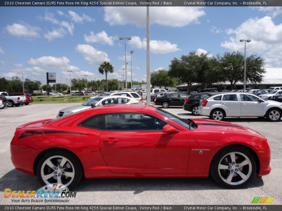 Victory Red 2010 Chevrolet Camaro SS/RS Pete Rose Hit King 4256 Special Edition Coupe Photo #11