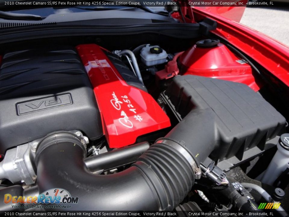 2010 Chevrolet Camaro SS/RS Pete Rose Hit King 4256 Special Edition Coupe 6.2 Liter OHV 16-Valve V8 Engine Photo #24