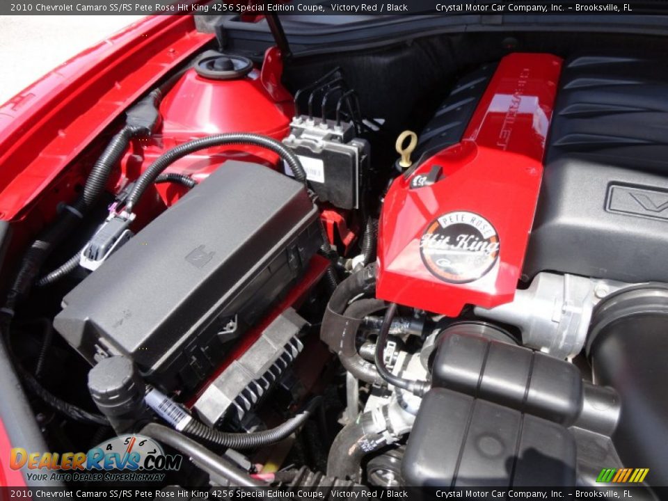 2010 Chevrolet Camaro SS/RS Pete Rose Hit King 4256 Special Edition Coupe 6.2 Liter OHV 16-Valve V8 Engine Photo #25