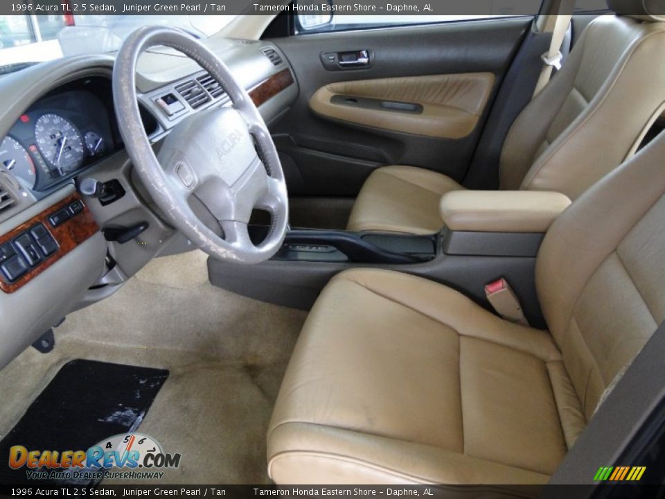 Tan Interior - 1996 Acura TL 2.5 Sedan Photo #12