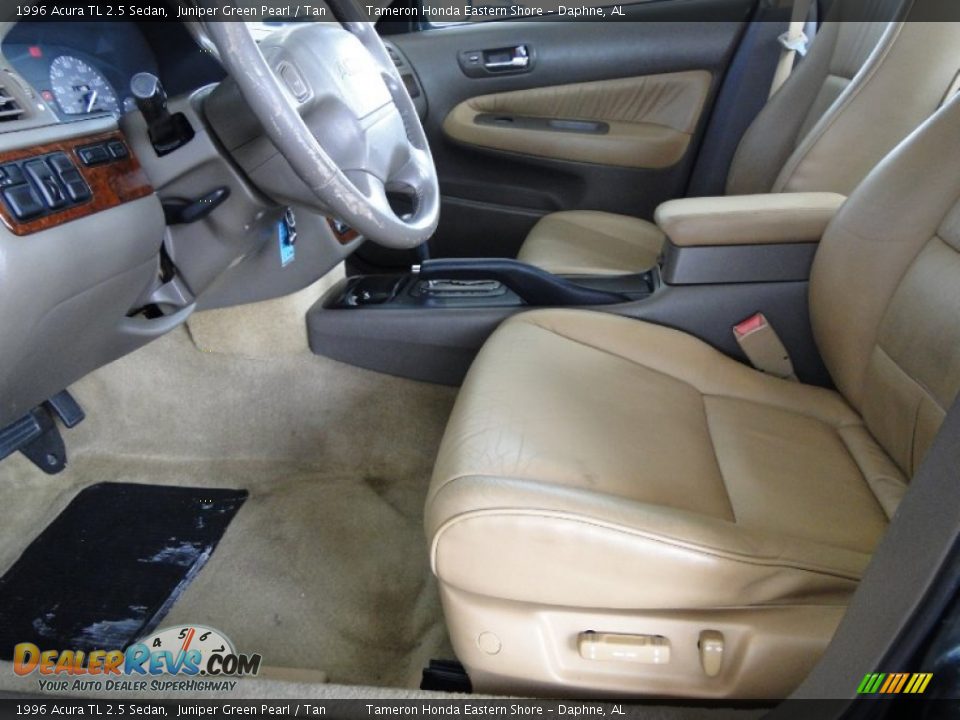 Tan Interior - 1996 Acura TL 2.5 Sedan Photo #14