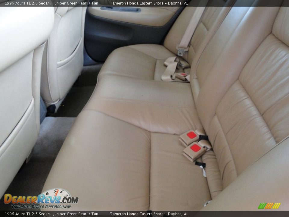 1996 Acura TL 2.5 Sedan Juniper Green Pearl / Tan Photo #26