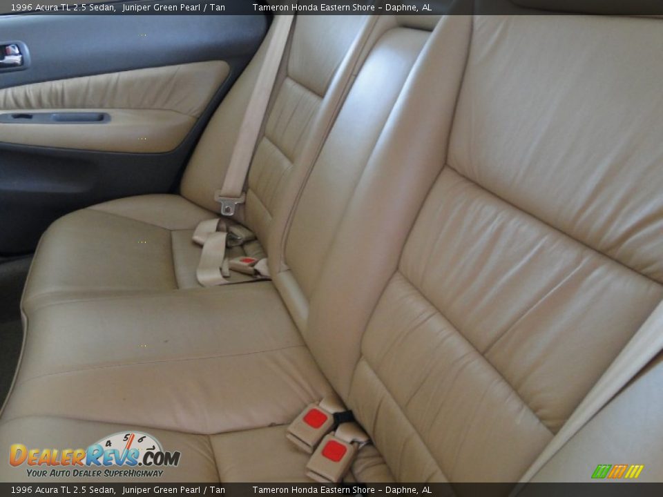 1996 Acura TL 2.5 Sedan Juniper Green Pearl / Tan Photo #27