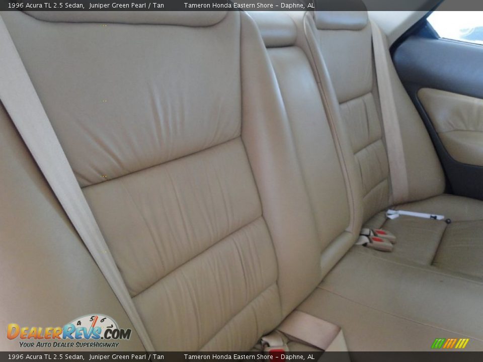 1996 Acura TL 2.5 Sedan Juniper Green Pearl / Tan Photo #29