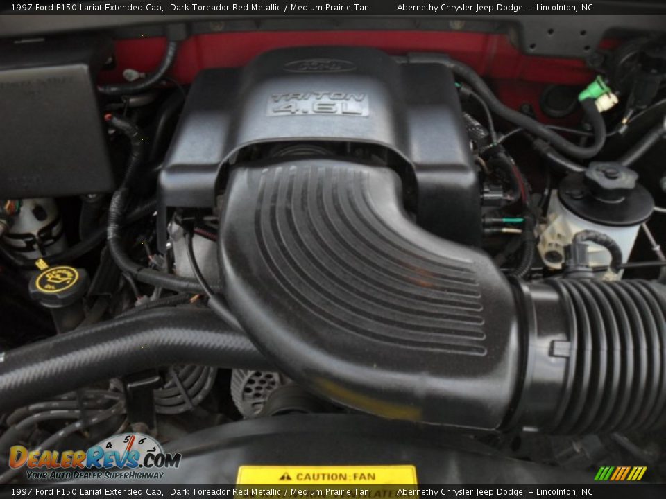 1997 Ford F150 Lariat Extended Cab 4.6 Liter SOHC 16-Valve Triton V8 Engine Photo #21