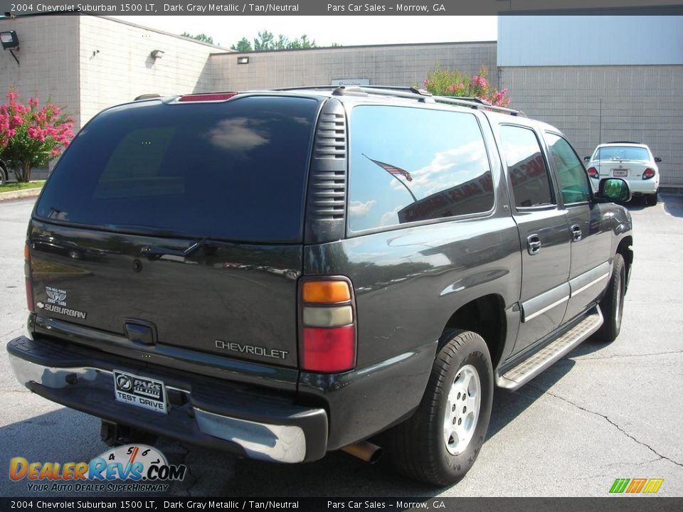 2004 Chevrolet Suburban 1500 LT Dark Gray Metallic / Tan/Neutral Photo #3