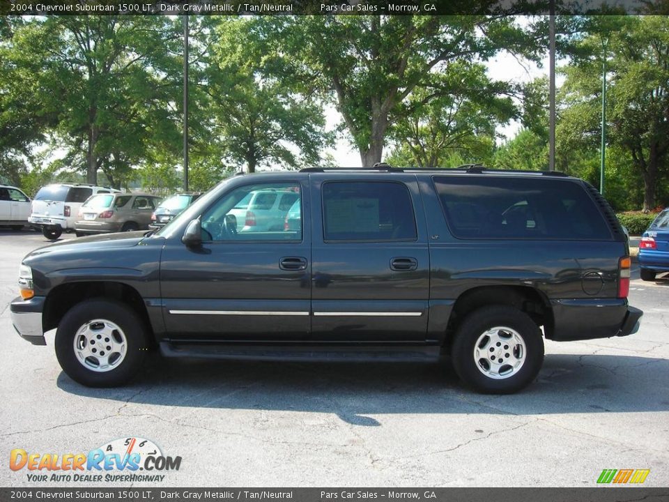 Dark Gray Metallic 2004 Chevrolet Suburban 1500 LT Photo #4