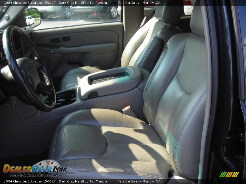 2004 Chevrolet Suburban 1500 LT Dark Gray Metallic / Tan/Neutral Photo #5