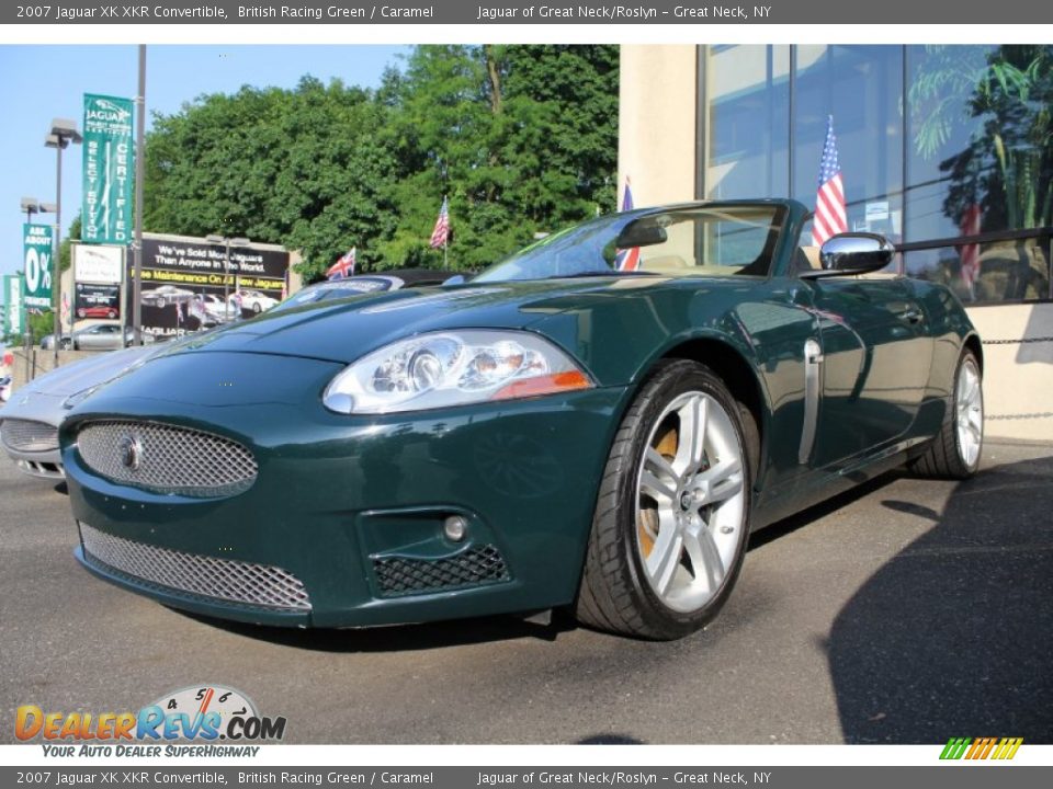 Front 3/4 View of 2007 Jaguar XK XKR Convertible Photo #1