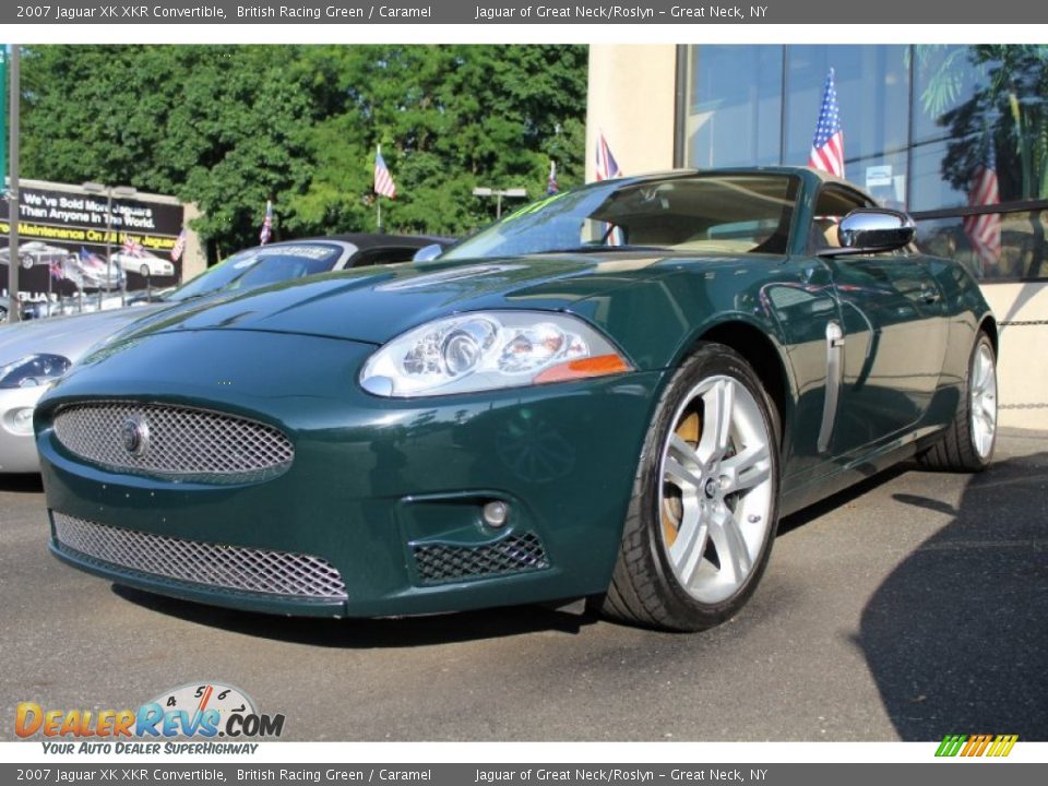 British Racing Green 2007 Jaguar XK XKR Convertible Photo #2