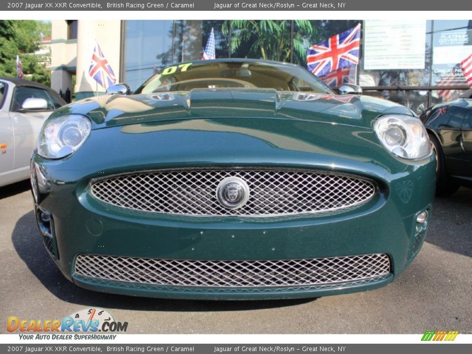 British Racing Green 2007 Jaguar XK XKR Convertible Photo #3