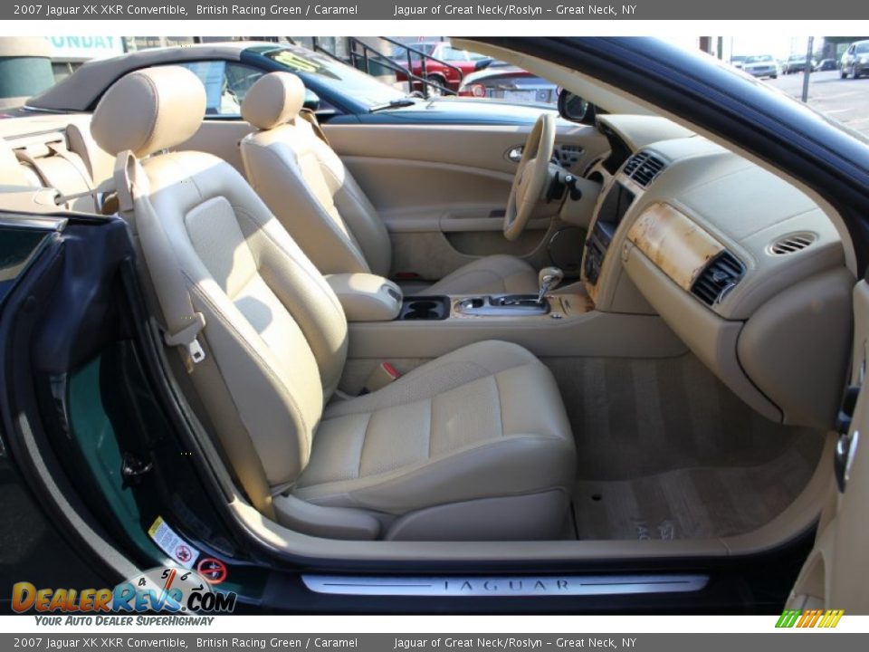 Caramel Interior - 2007 Jaguar XK XKR Convertible Photo #21