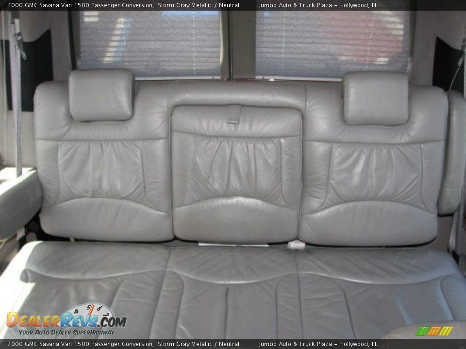 2000 GMC Savana Van 1500 Passenger Conversion Storm Gray Metallic / Neutral Photo #19