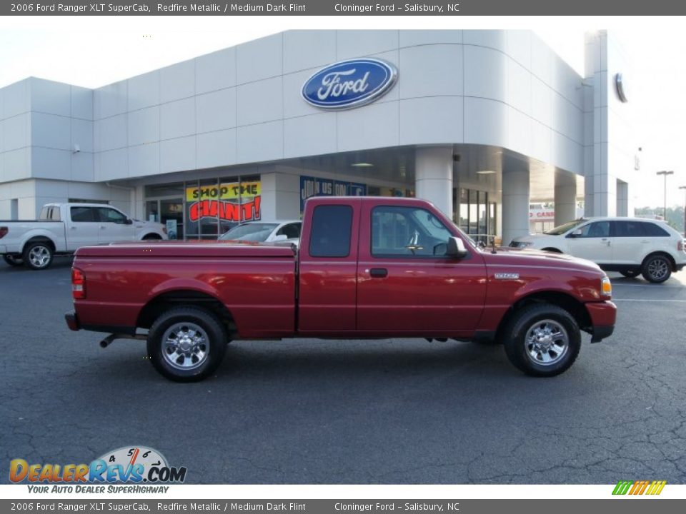 Redfire Metallic 2006 Ford Ranger XLT SuperCab Photo #2