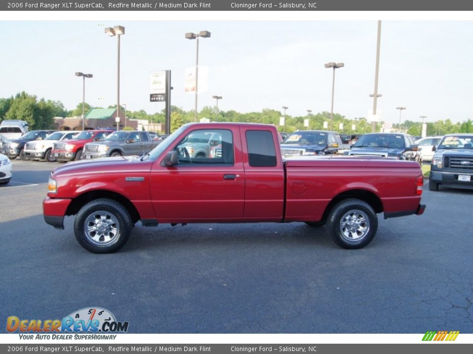 Redfire Metallic 2006 Ford Ranger XLT SuperCab Photo #5