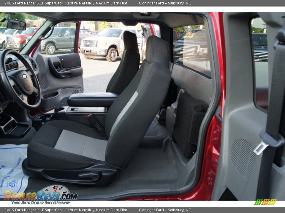 Medium Dark Flint Interior - 2006 Ford Ranger XLT SuperCab Photo #9