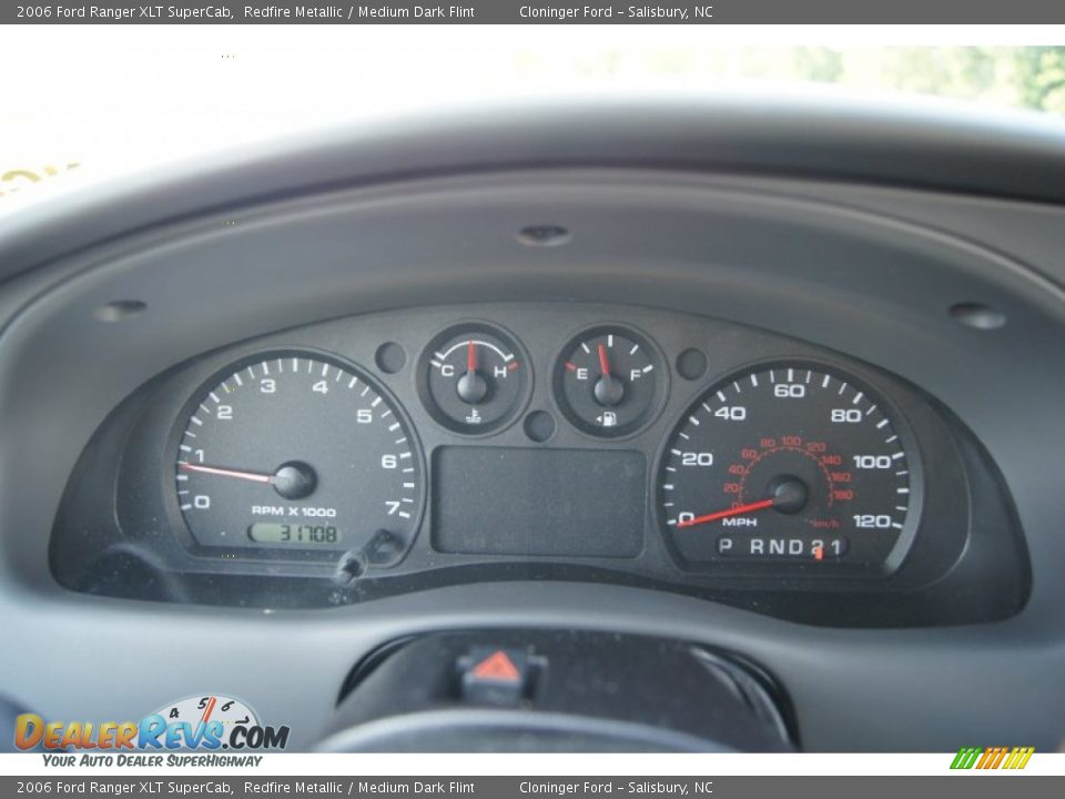 2006 Ford Ranger XLT SuperCab Gauges Photo #21