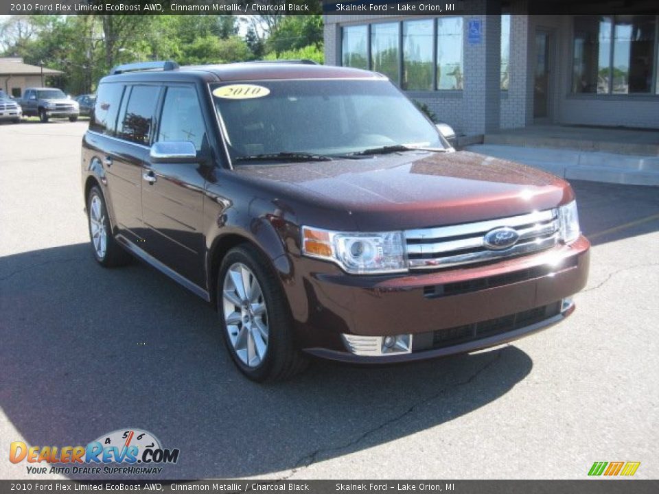 2010 Ford Flex Limited EcoBoost AWD Cinnamon Metallic / Charcoal Black Photo #1