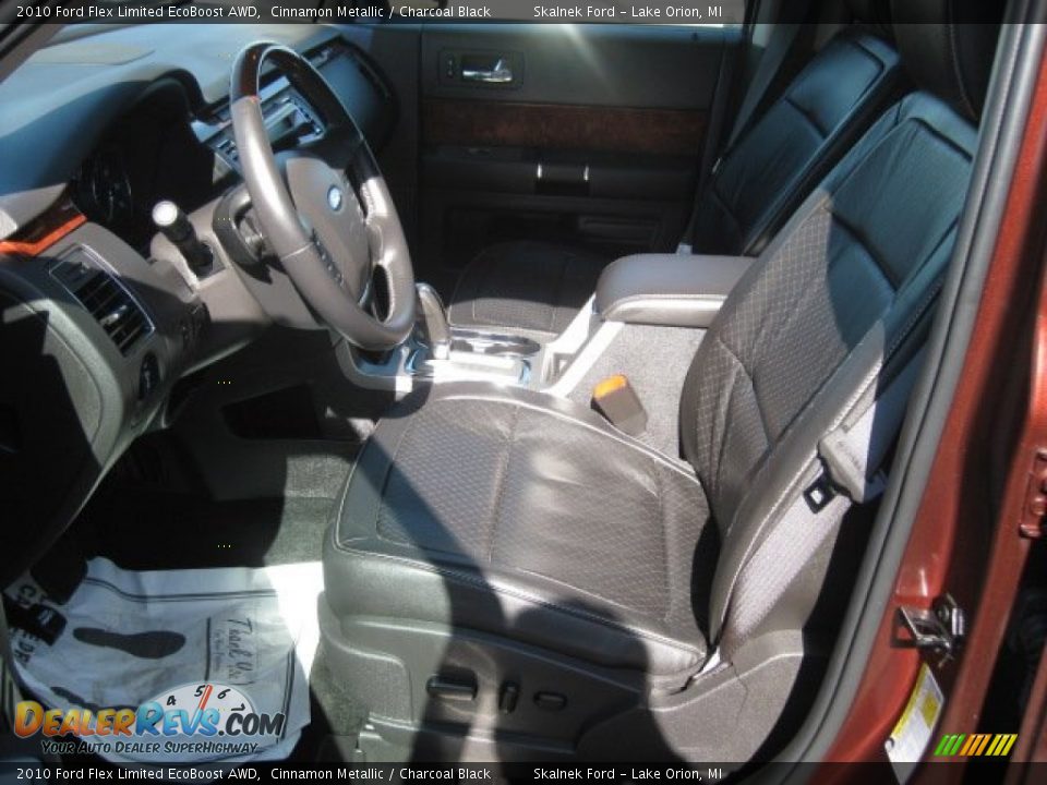 Charcoal Black Interior - 2010 Ford Flex Limited EcoBoost AWD Photo #2