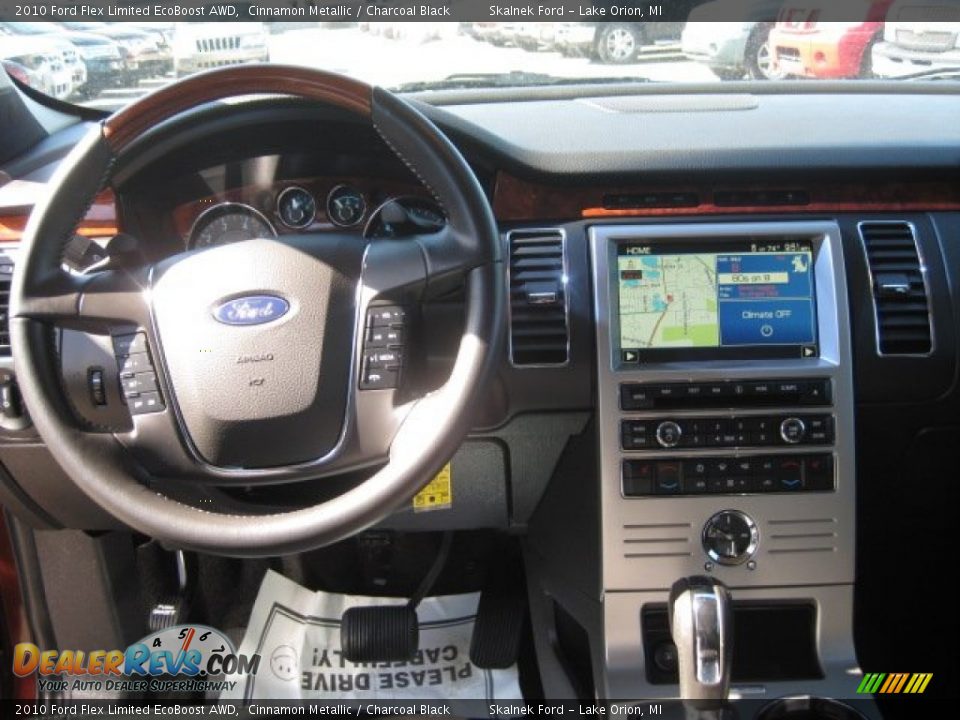 Dashboard of 2010 Ford Flex Limited EcoBoost AWD Photo #5