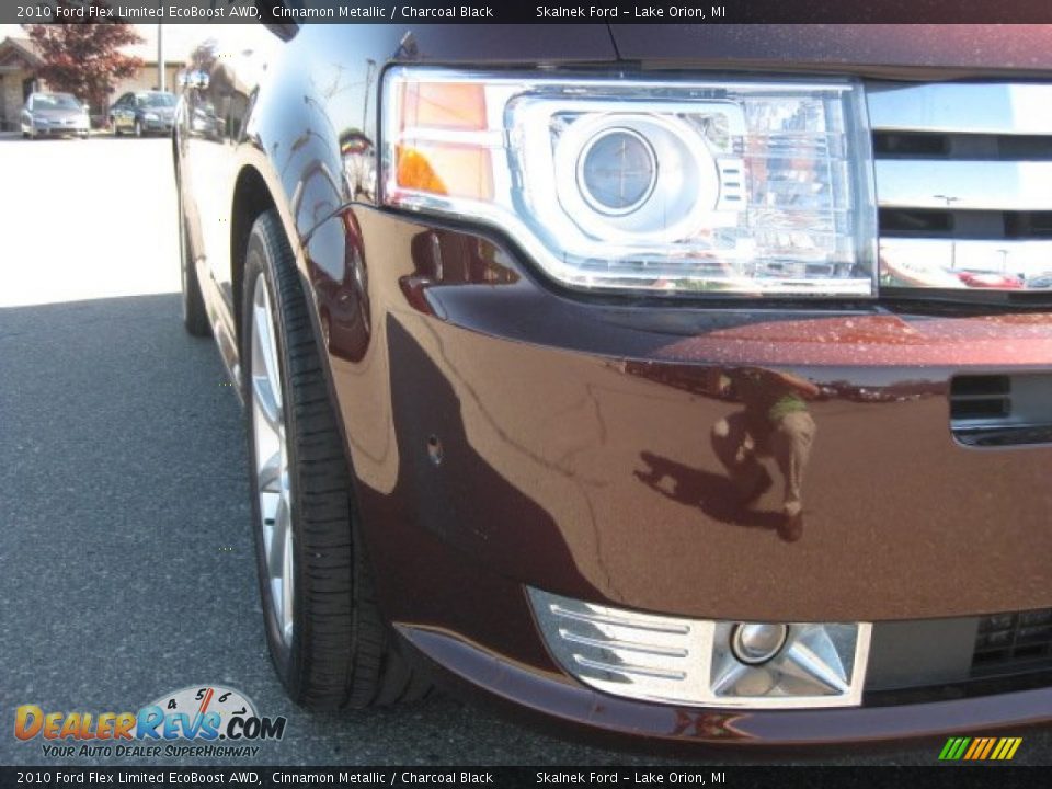 2010 Ford Flex Limited EcoBoost AWD Cinnamon Metallic / Charcoal Black Photo #15