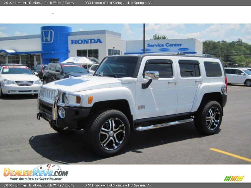 2010 Hummer H3 Alpha Birch White / Ebony Photo #1