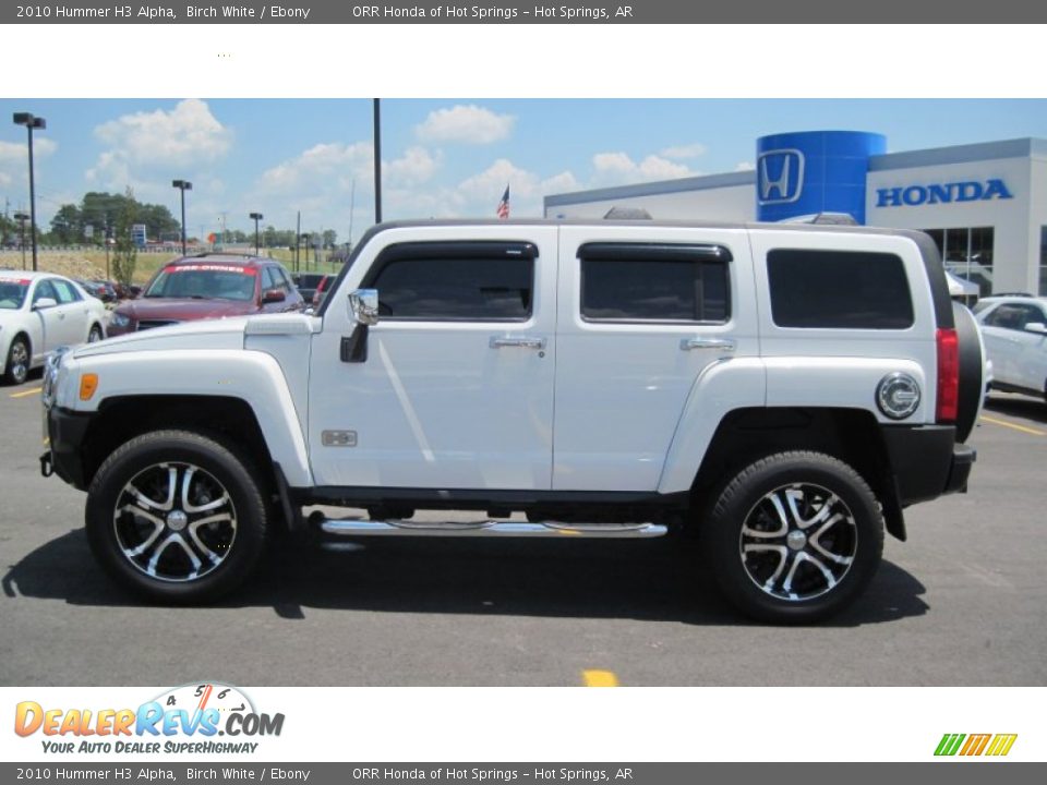 2010 Hummer H3 Alpha Birch White / Ebony Photo #2