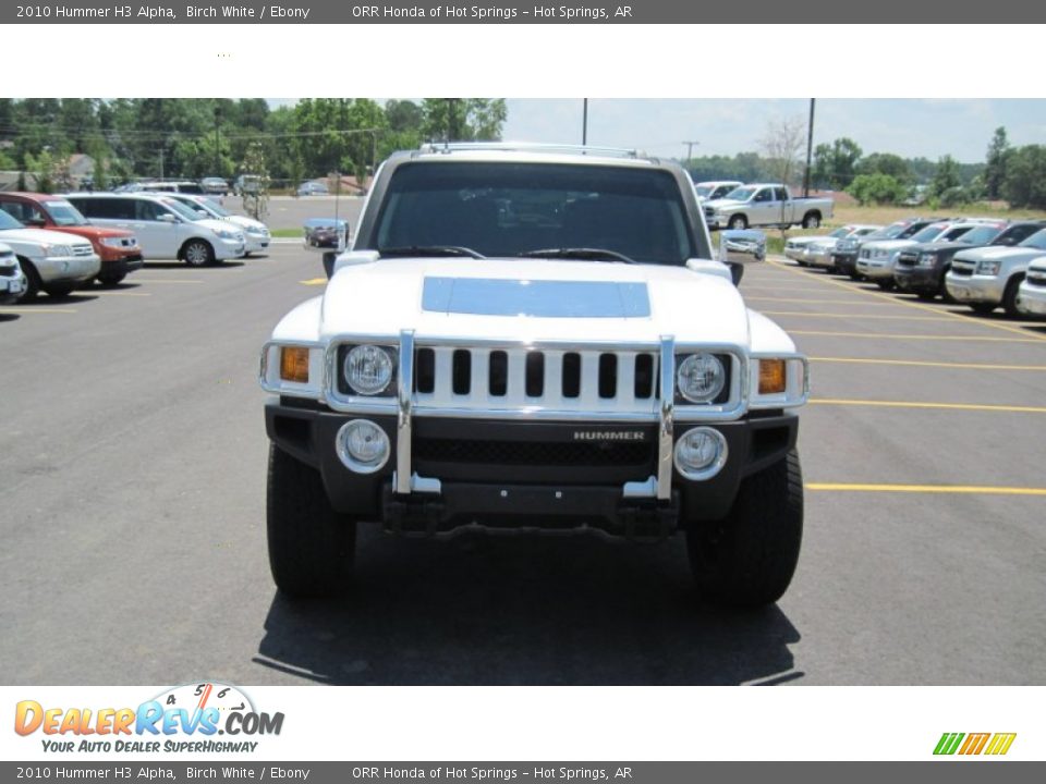 2010 Hummer H3 Alpha Birch White / Ebony Photo #8